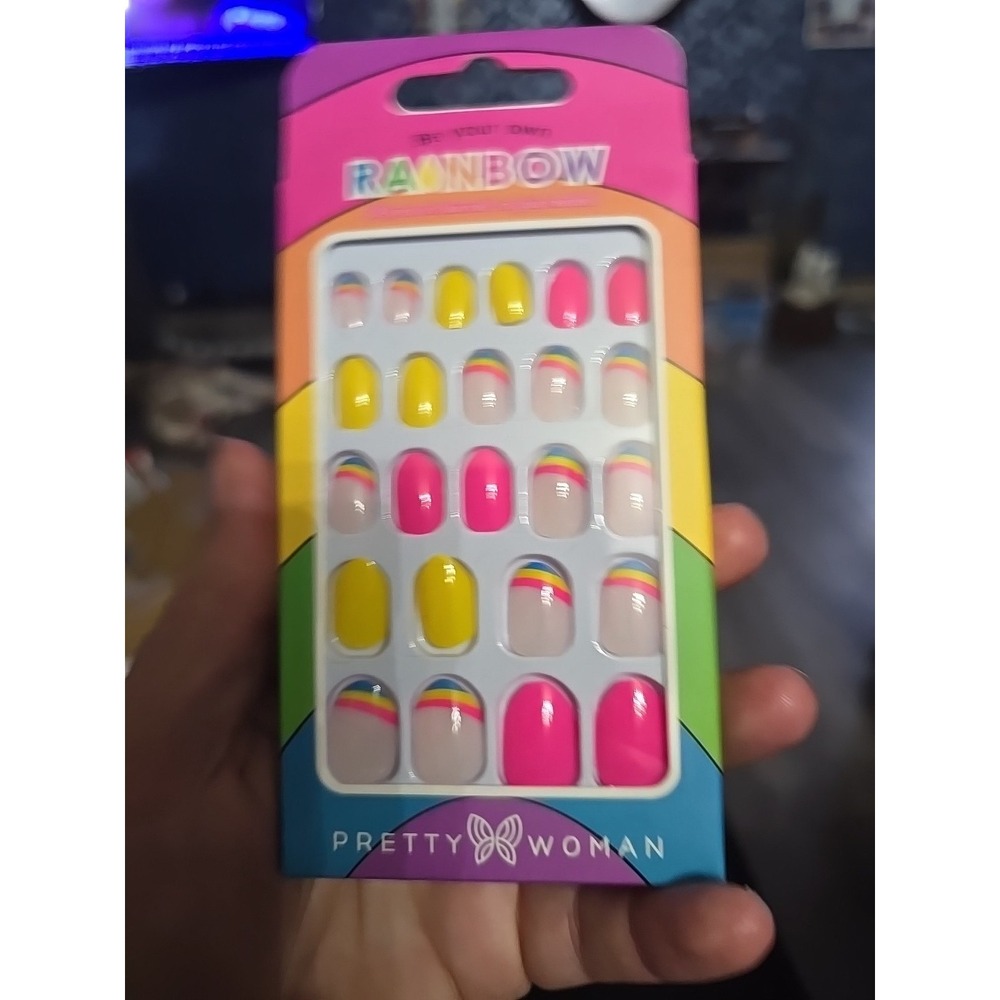 Pretty Woman Press-On Nails Be Your own‎ Rainbow Kids / Small